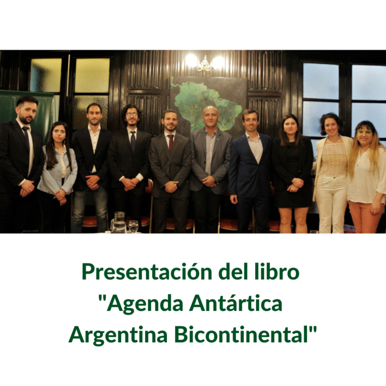 Lee más sobre el artículo Presentación del libro “Agenda Antártica Argentina Bicontinental”